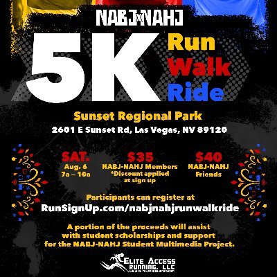 NABJNAHJ5K Run, Walk & Ride