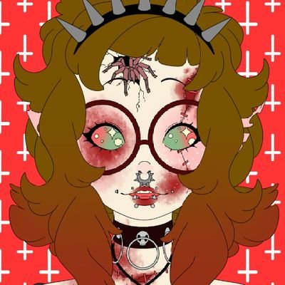 !ART AS PFP NOT MINE! Call me leaf♡ Young Artist♡ She/They♡Makes Gore♡ 19♡