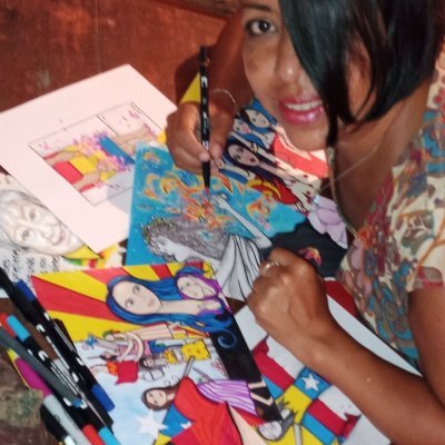 Indiaeliqui's profile picture. Artivista 🇻🇪 Ilustradora.🧒🏻Madre de Kamil Gaél.✊🏽 Bandera Roja (R)