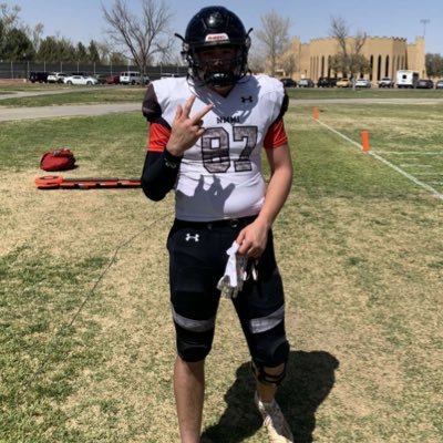 New Mexico Military Institute 6’7” 260LBS TE #jucoproduct