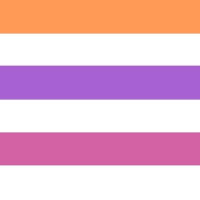 account to celebrate all straight lesbians!  trans, nonbinary, genderqueer, multigender, homoromantic, varioriented and more 
🧡🤍💜🤍💗🤍⊆
Ran by admins 🌗&🐱