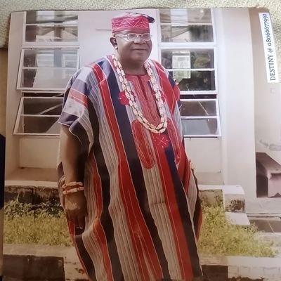 HRM OBA DR ADEWOLE OLADIJI WHITE (OBA OGBONI AYEFUFUN)