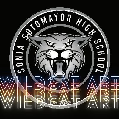 Sotomayor Wildcat Art Established 2022 Art 1: Gudson | Villarreal | Von Berg Art 2: Villarreal | Von Berg | Art 3/4/AP Design: Gorena | AP Art History: Von Berg