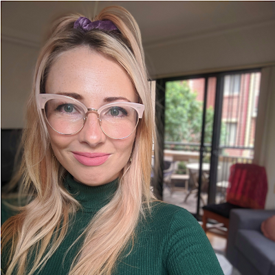 PR bandit
Haloumi fiend
Musical theatre nerd