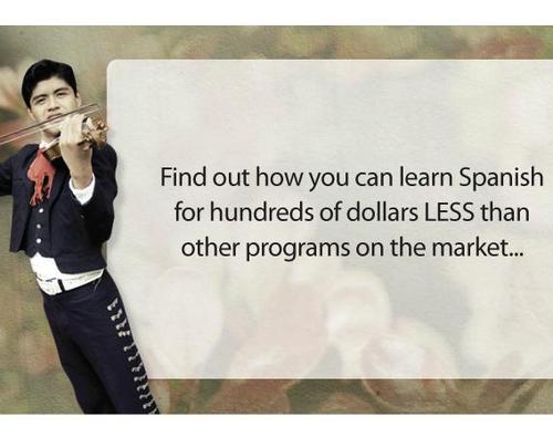 I help people who want to learn Spanish by showing them great methods to learn from