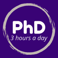 Join the challenge: spend at least 3️⃣ hours a day working on your PhD

#3hours_phd

We are all in this together 💪