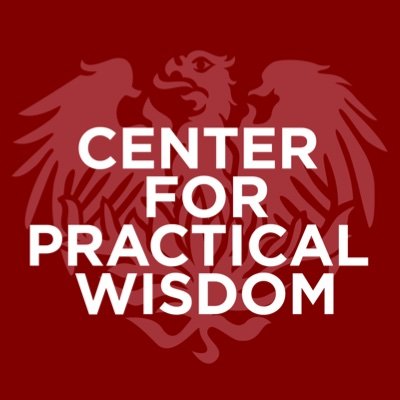 Center for Practical Wisdom updates! Keep current on news as we post, publications as we receive them, and events as we plan them!
#CenterForPracticalWisdom