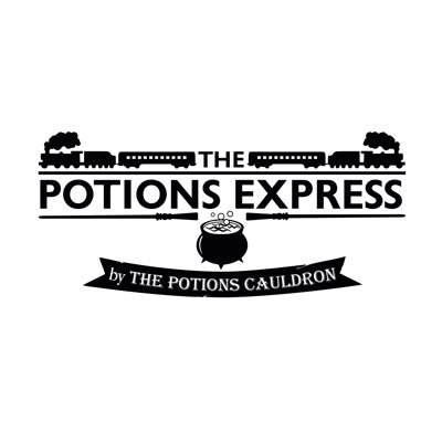 The Potions Express on platform 5/8 at York Railway Station, serving magic daily from 8am and weekends from 9am 🪄