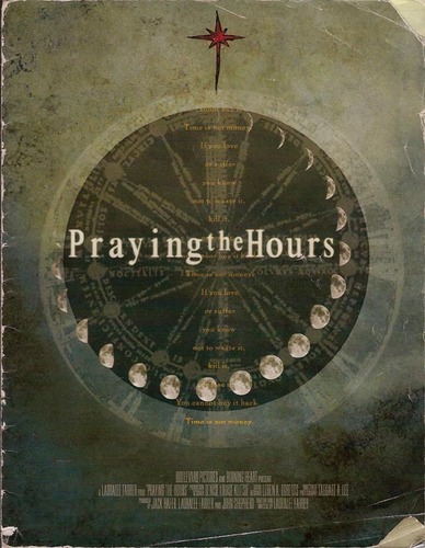 Praying the Hours is a film project composed of two parts: a narrative feature and 8 short films which each personify the ancient fixed hours of daily prayer.