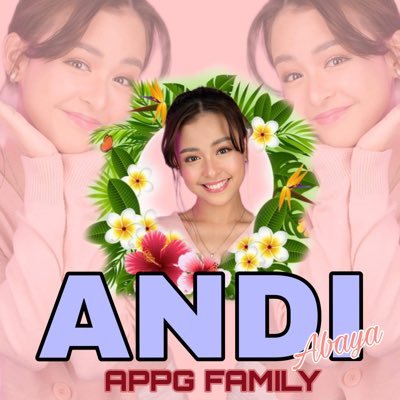 Personal and Official fan Twitter account followed by @iamandreaabayaa, her parents tita @LeizlAbaya and Tito @JomJomini💜💜💜