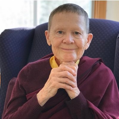 Pema Chödrön is an American Buddhist nun in the lineage of the Tibetan Buddhist master Chögyam Trungpa Rinpoche, founder of the Shambhala Buddhist tradition.