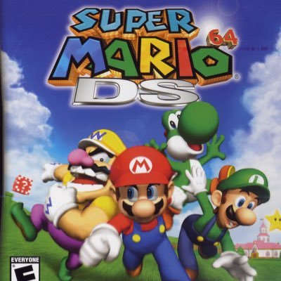 The DS launch title with Mario, Yoshi, Luigi and (best of all), Wario that is a remake of Super Mario 64 (1996). Not a parody. SW-5867-5444-5494