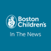 Boston Children's News & Research (@BCH_InTheNews) Twitter profile photo