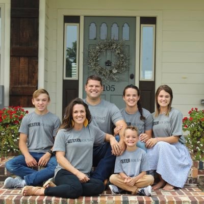 Ashley’s husband and father of 4. Christian Conservative President of the AR Senate