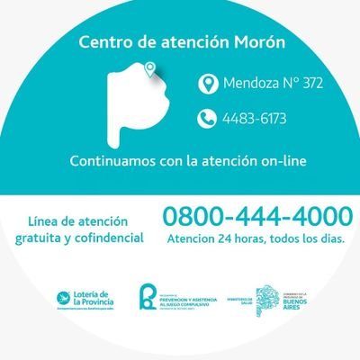 Programa de prevención y asistencia al jugador compulsivo. Centro Morón.