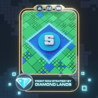 The @diamondlands_io x @DLS_society Sandbox Front Row Strategy vault buys undervalued lands on the front row of key @TheSandboxGame estates & flips them at 2.5x