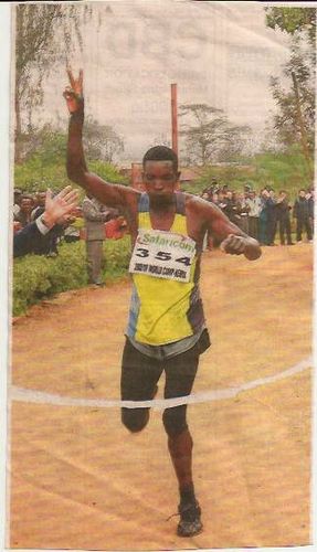 Kenyan long distances runner and Coach of Central Kenya running team club's