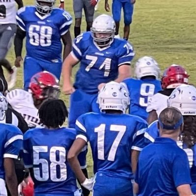 6’3 320 LT LG DT #72 #62 senior class of 2024 Central Coosa Number is 256-487-5604 email 72jstansbury@gmail.com