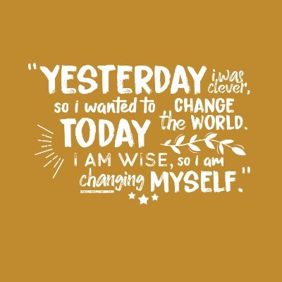 Life is constantly changing evolving and moving forward...it's important for my own self growth to be around positive ppl who will accompany me on this journey