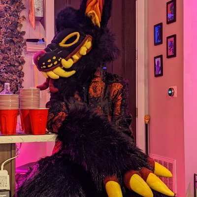 30/M/gay/taken but open. Main fursona is a red panda/Fennec hybrid, but I suit in Tower, the fu-dog hellhound, and tend to do dances as Anubis in a kilt.