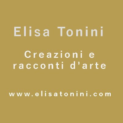 Author and owner of the blog Elisa Tonini - Creazioni e Racconti d'arte. https://t.co/2lk6FS4LW6
+ Facebook on pinned post🚫No NFT