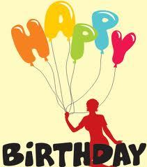 Happy Birthday to YOU! May it be filled with peace and prosperity!