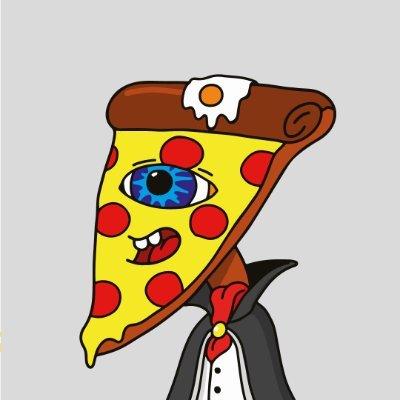 DegenPizzaPals's profile picture. 3333 Degen Pizzas getting cooked in the #Solana parlour 🍕🍕🍕 DISCORD SOON. FREE MINT. Staking $DOUGH