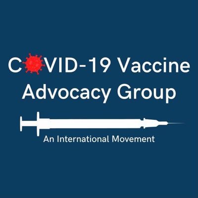 A group of youth volunteers advocating for greater COVID-19 vaccination rates across the globe!