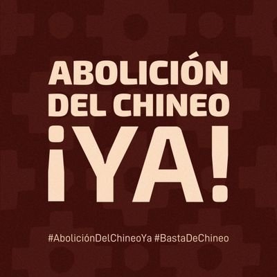 Caminamos para ser, somos porque caminamos
#BastaDeChineo
#AboliciónDelChineoYa
#BastaDeTerricidio

Facebook: https://t.co/xoZzsE0AJL
Instagram: https://t.co/94xICvmsv6