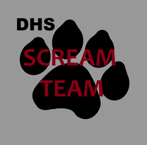 Follow for game info!!!!! DHS Scream Team!