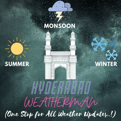 Weather Enthusiastic, Love to Tweet Anything about Rain😍
Follow : @Hyderabadrains For More Updates