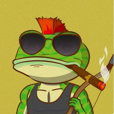 Just an NFT Boomer Frog Living in a Van Down by the River 🐸 HODL: #ThePlague #Mems