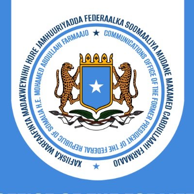 The Communications and the Public Relations Office of the 9th President of Federal Republic of Somalia H.E Mohamed Abdullahi Farmaajo @M_Farmaajo.