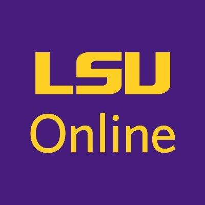 An official @LSU account. LSU Online offers 100+ world-class online degrees & certifications. To learn more visit https://t.co/v5xmbSZRBR. #GeauxOnline