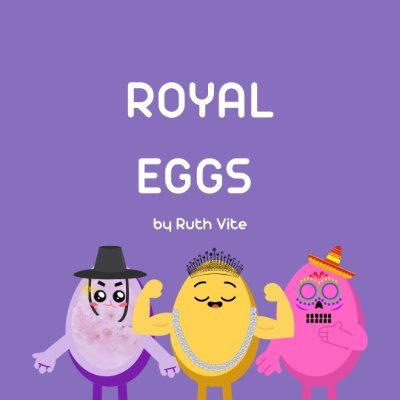 🥚Eggs forever living on a blockchain.🥚
Each egg was created from scratch by artist Ruth Vite.