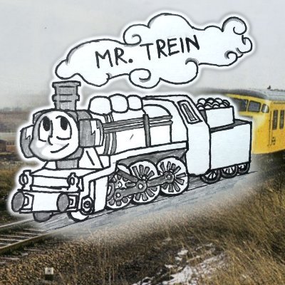 Makes Dutch train videos and likes Thomas train
Profilepic: @SamCat71470558
YT: https://t.co/GRzNTfUnk7
Mastοdοn: MeneerTrein
Discord: MeneerTrein#9112