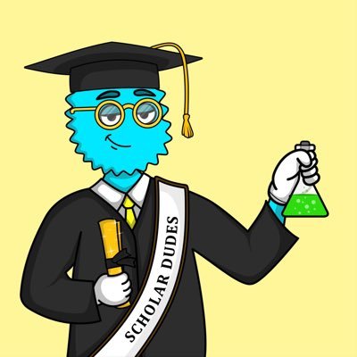 We are the NFT for higher education. The 10,000 unique and randomly generated Scholar Dudes will help provide over $400K in scholarships!