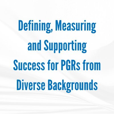 This cross-institutional project seeks to understand and define how PGR students from diverse backgrounds measure and understand success.