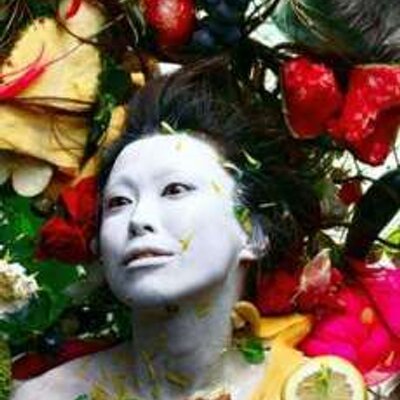 我妻英策　「奥日光小田代原のアザミ」　二紀会　額44×53￼絵32×41cm洋画 我妻恵美子◁AGAXART▷EmikoAgatsuma on X: 