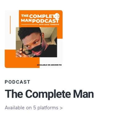 ▪RELATIONSHIP COACH AND ADVISER ▪PODCASTER ▪CEO. THE COMPLETE MAN PODCAST▪DATING LIFE ▪SELF DEVELOPMENT▪SEDUCTION▪ATTRACTION▪MASCULINITY▪PIMP