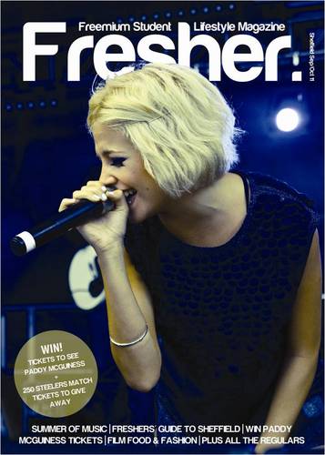 FresherMagazine's profile picture. New and exciting free magazine for Sheffield students.First issue to be released during Fresher week 2011, advertising@freshermag.co.uk for advertising #fresher