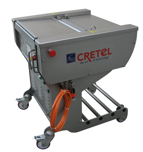 CretelNV's profile picture. Cretel develops fish skinning&scaling machines, meat derinding&membrane equipment, vacuum packers, industrial washing & drying installations.