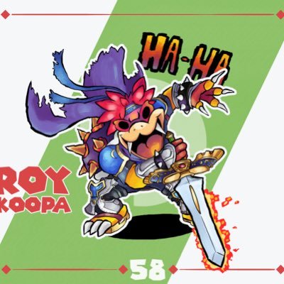 Roy Koopa Main | Slugma Balls | #66 Koopaling enjoyer according to SchuStats (that makes me evil) | Credit to @schluebot for the pfp / graphic picture!