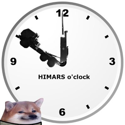 HIMARS O'clock. Please tag @HIMARStime when you come across good HIMARS content.
#himarstime #himarsoclock #himars