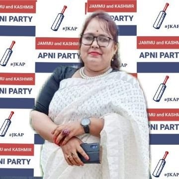 Advocate J&K High Court/Provincial President Mahila Vikas Manch/EX-Vice President Bar Association R S Pura/Sr.Leader/Philanthropist/RTI Activist/Ex-Penal Lawyer