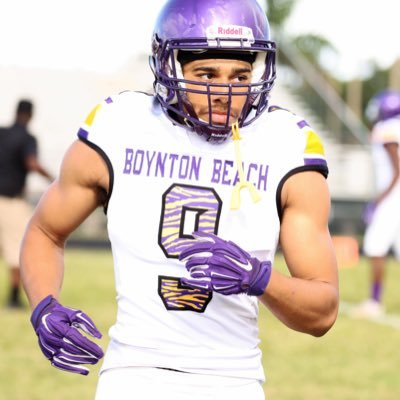 LucasPierre2023's profile picture. #9| 5’10/DB/LB Boynton Beach High School Track & Field state competitor Weightlifting state competitor 3.0 GPA