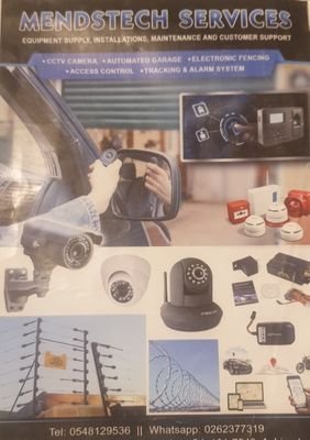 CCTV,ACCESS CONTROL,GATE AUTOMATION, ELECTRIC FENCING,FIRE ALARM SYSTEM, INTRUDER ALARM SYSTEM, etc