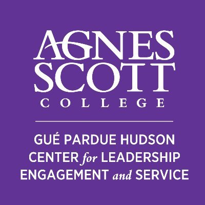 Official Twitter Page of the Gué Pardue Hudson Center for Leadership, Engagement and Service at Agnes Scott College. Facebook & IG: @asccles