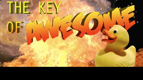This is the Official twitter page of the Key of awesome http://t.co/0dkJJHMEfQ