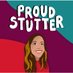 Proud Stutter (@ProudStutter) Twitter profile photo